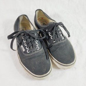 VANS Skateboarding Heavily Worn Trashed Beaters Size 7 Black